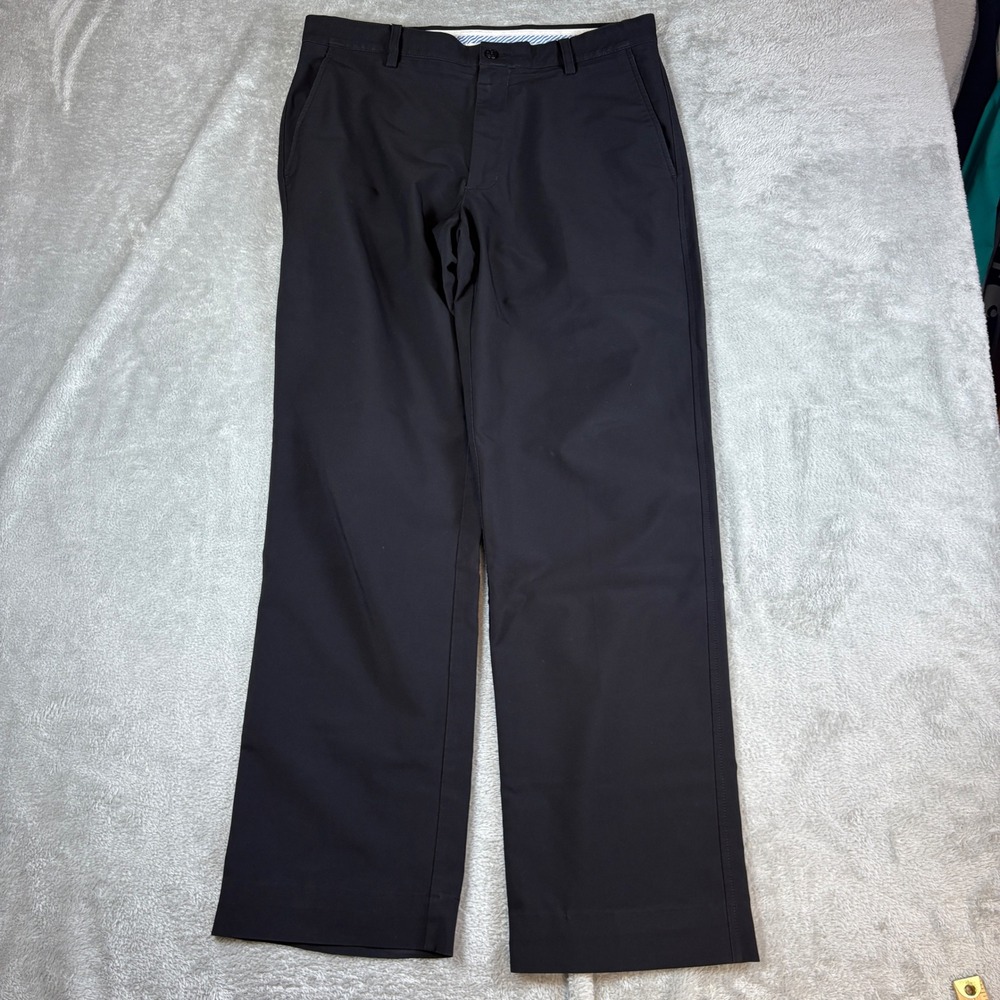 FootJoy Pants Men 34x34 (Fits 34x33) Performance Golf Trousers Black Stretch